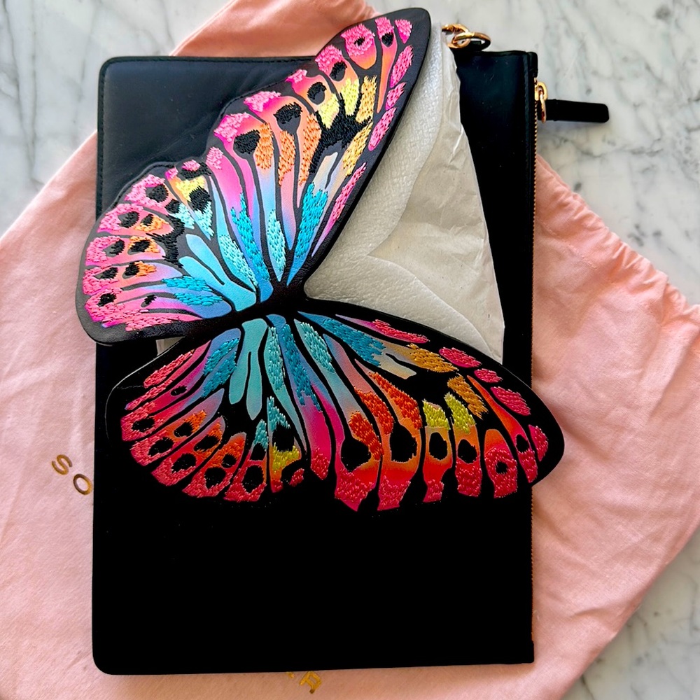 Fun yet classy Sophia Webster Butterfly Clutch